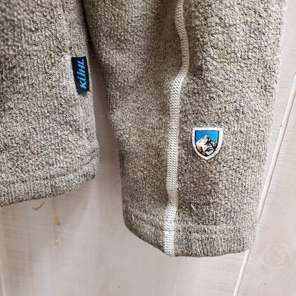 Kuhl Fleece Sherpa Pullover 1/4 Zip Henley Neutral Size M Unisex - Picture 7 of 11